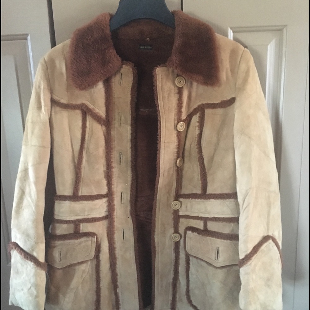 Vintage 1950’s Swede leather coat